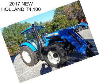 2017 NEW HOLLAND T4.100