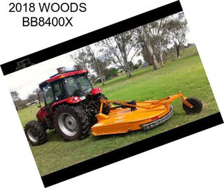 2018 WOODS BB8400X