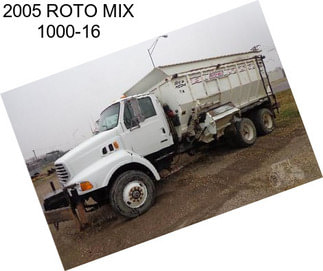 2005 ROTO MIX 1000-16