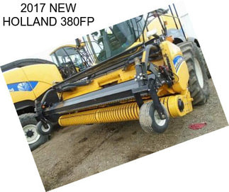 2017 NEW HOLLAND 380FP