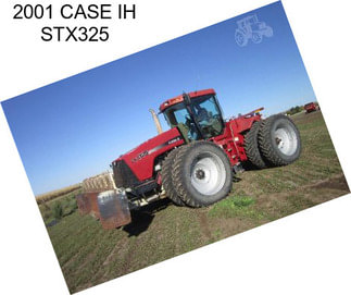 2001 CASE IH STX325