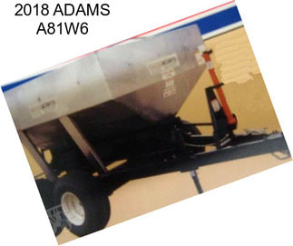 2018 ADAMS A81W6