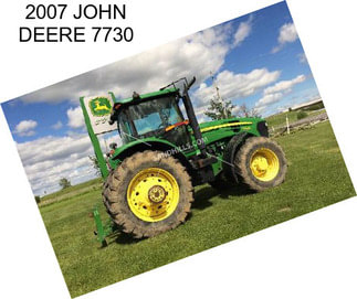 2007 JOHN DEERE 7730