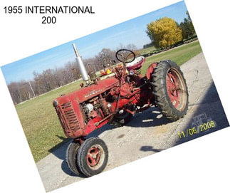 1955 INTERNATIONAL 200