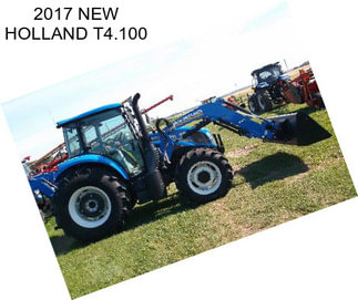 2017 NEW HOLLAND T4.100