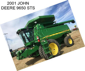 2001 JOHN DEERE 9650 STS