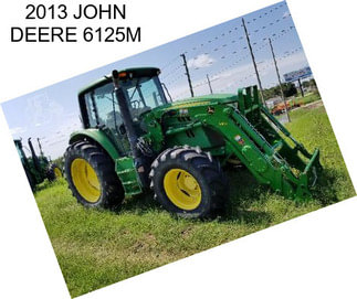 2013 JOHN DEERE 6125M