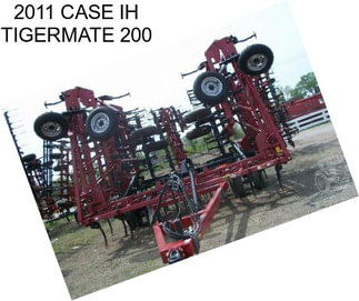2011 CASE IH TIGERMATE 200