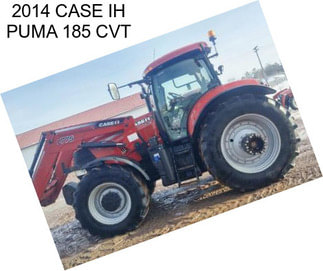 2014 CASE IH PUMA 185 CVT