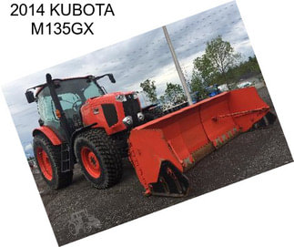 2014 KUBOTA M135GX