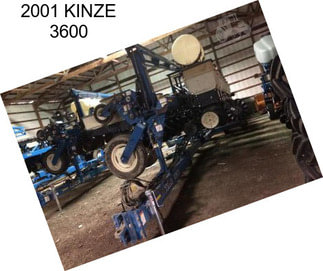 2001 KINZE 3600