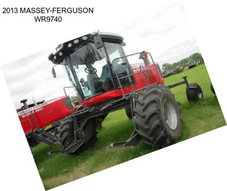 2013 MASSEY-FERGUSON WR9740