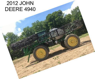 2012 JOHN DEERE 4940