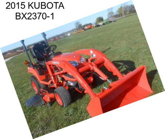 2015 KUBOTA BX2370-1