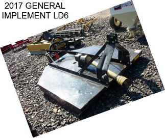 2017 GENERAL IMPLEMENT LD6