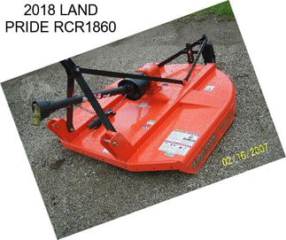 2018 LAND PRIDE RCR1860