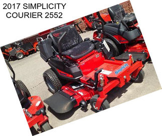 2017 SIMPLICITY COURIER 2552