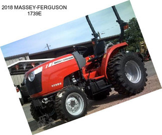 2018 MASSEY-FERGUSON 1739E