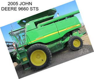 2005 JOHN DEERE 9660 STS