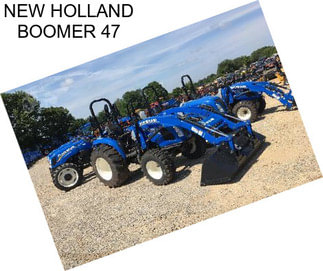 NEW HOLLAND BOOMER 47