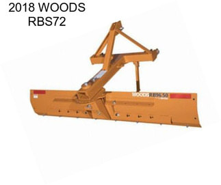 2018 WOODS RBS72