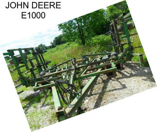 JOHN DEERE E1000