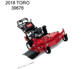 2018 TORO 39678