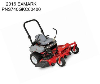 2016 EXMARK PNS740GKC60400