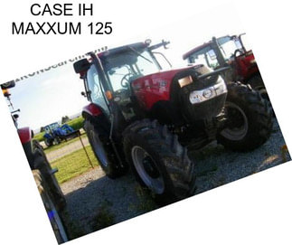 CASE IH MAXXUM 125