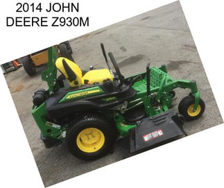 2014 JOHN DEERE Z930M