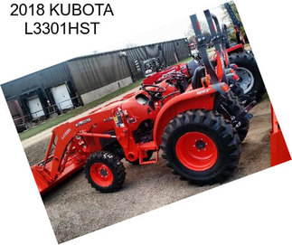 2018 KUBOTA L3301HST