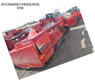 2013 MASSEY-FERGUSON 9195