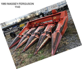 1980 MASSEY-FERGUSON 1143