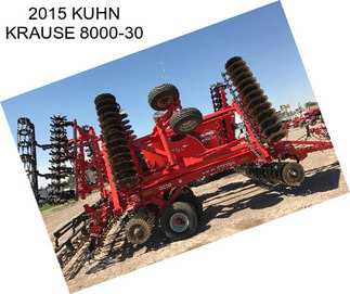 2015 KUHN KRAUSE 8000-30