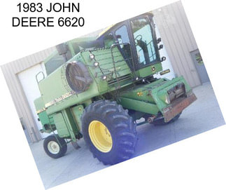 1983 JOHN DEERE 6620