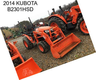 2014 KUBOTA B2301HSD