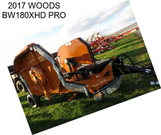 2017 WOODS BW180XHD PRO