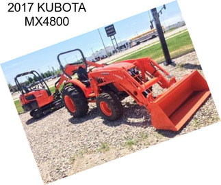 2017 KUBOTA MX4800