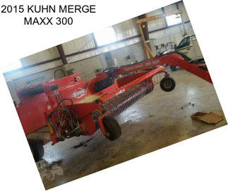 2015 KUHN MERGE MAXX 300