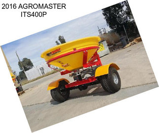 2016 AGROMASTER ITS400P