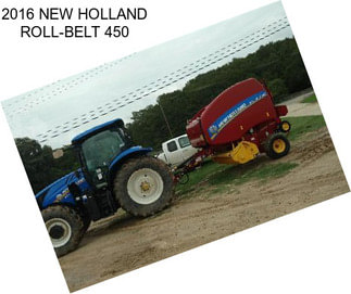 2016 NEW HOLLAND ROLL-BELT 450