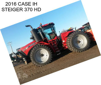 2016 CASE IH STEIGER 370 HD