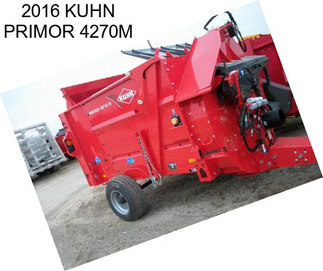 2016 KUHN PRIMOR 4270M