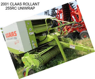 2001 CLAAS ROLLANT 255RC UNIWRAP