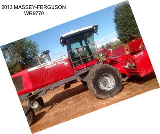 2013 MASSEY-FERGUSON WR9770