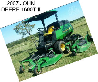 2007 JOHN DEERE 1600T II