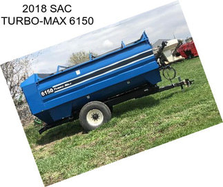 2018 SAC TURBO-MAX 6150