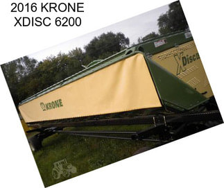 2016 KRONE XDISC 6200