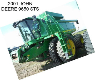 2001 JOHN DEERE 9650 STS