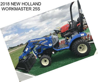 2018 NEW HOLLAND WORKMASTER 25S